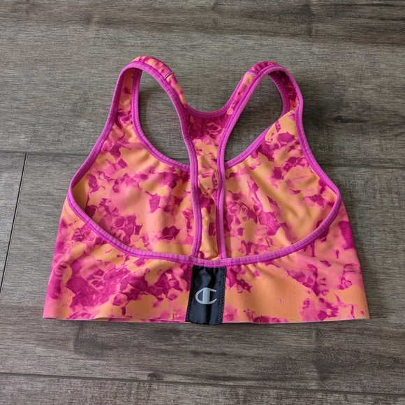Champion Pink and Orange Sports Bra - Picture 4 of 5